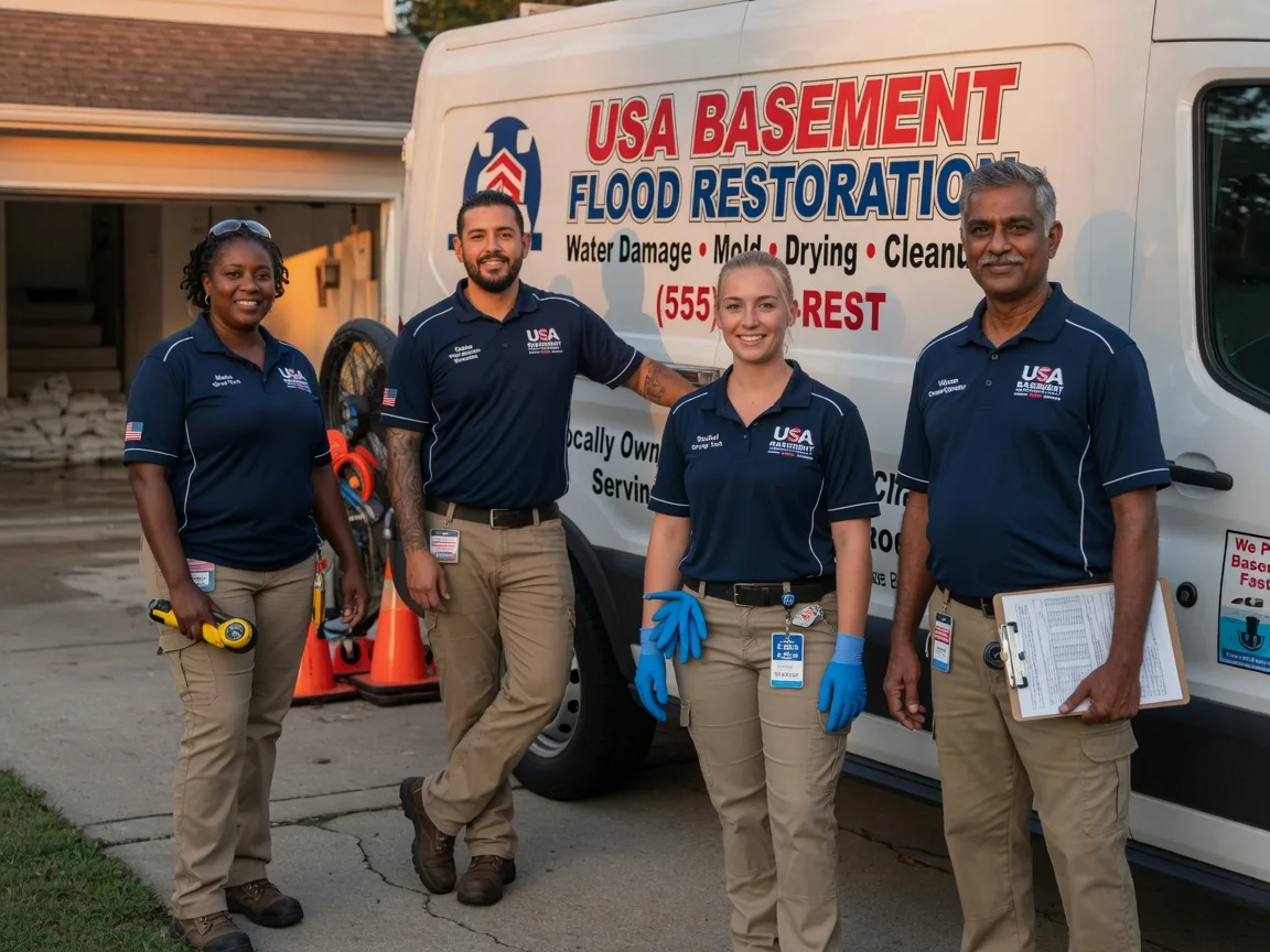 Basement Flood Cleanup company in Leslie, WV
